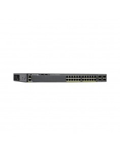 Cisco WS-C2960X-24PD-L - Catalyst 2960-X 24 GigE PoE 370W, 2 x 10G SFP+ LAN Base