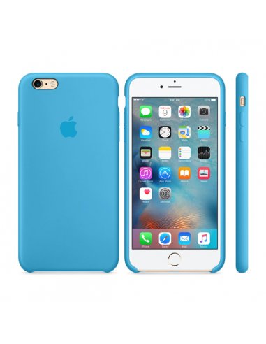 iPhone 6s Plus Silicone Case Blue