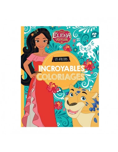 ELENA, LES ATELIERS DISNEY- INCROYABLES COLORIAGES