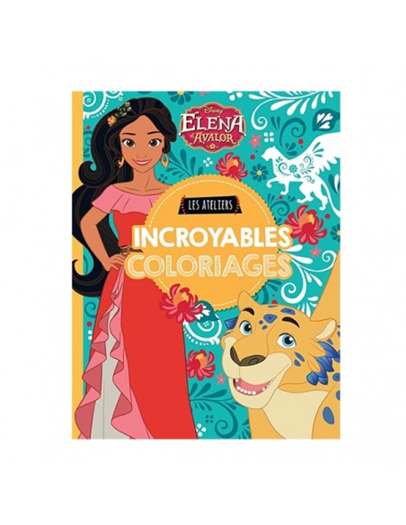 ELENA, LES ATELIERS DISNEY- INCROYABLES COLORIAGES