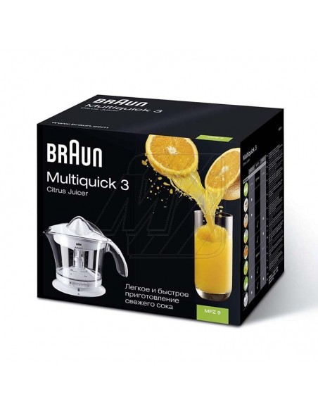 PRESSE AGRUMES BRAUN 25 W - BLANC