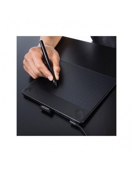 Tablette graphique créative tactile multi-touch et à stylet Wacom Intuos Photo Small Noir