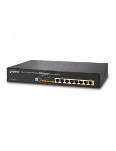 PLANET GSD-808HP Switch 8 ports 10/100 / 1000bps 802.3at commutateur PoE de bureau