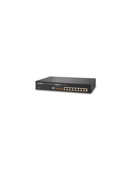 PLANET GSD-808HP Switch 8 ports 10/100 / 1000bps 802.3at commutateur PoE de bureau