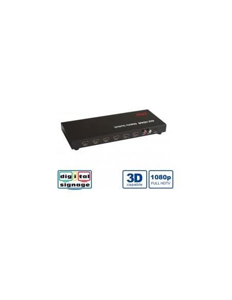 ROLINE 14013567 Switch Matrix HDMI, 4 x 4 avec télécommande