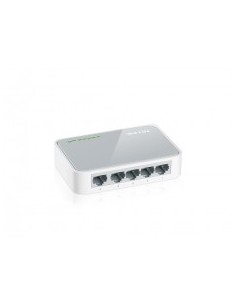 TP-LINK TL-SF1005D - 5-port 10/100M mini Desktop Switch, 5 10/100M RJ45 ports, Plastic cas