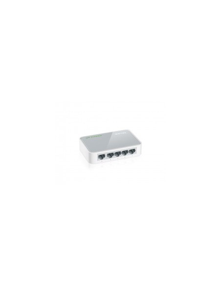 TP-LINK TL-SF1005D - 5-port 10/100M mini Desktop Switch, 5 10/100M RJ45 ports, Plastic cas
