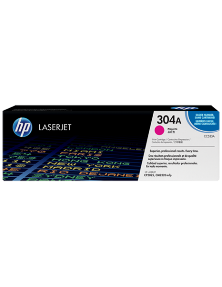 HP Toner Laserjet 304A Magenta (CC533A)