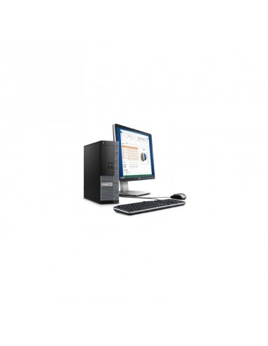 ORDINATEUR DE BUREAU DELL OPTIPLEX 3020 DT + ECRAN DELL 20