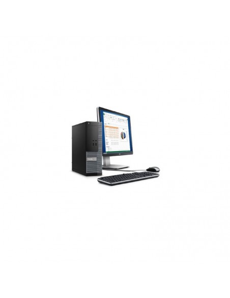 ORDINATEUR DE BUREAU DELL OPTIPLEX 3020 DT + ECRAN DELL 20