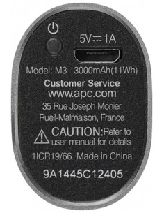 Pack dalimentation mobile APC /300 mAh /Noir 2