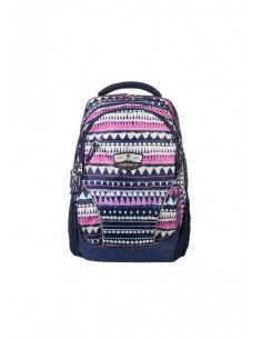 Sac à Dos VOLKANO /Série SUPER USER champ Aztec /22 L /Bleu 2