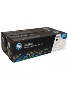 HP 125A Noir (CB540AD) - Pack de 2 toners HP LaserJet dorigine 2