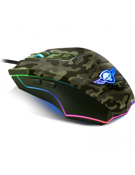 Souris Gaming SpiritOfGamer Elite M50 - Edition Armé (S-EM50A)