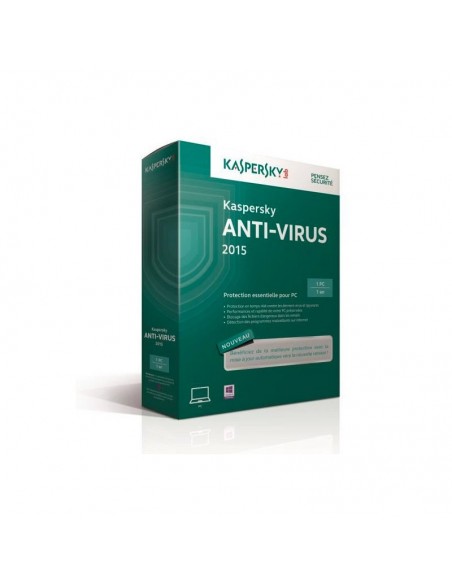 KASPERSKY Antivirus 2015 3 Postes / 1 an