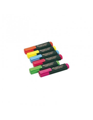 FLUORESCENT - FABER CASTELL - TEXTLINER - BOITE DE 10 FLUORESCENTS
