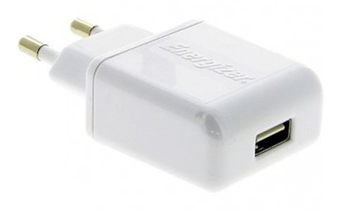 Chargeur ENERGIZER Classique Lightning / 1USB /Blanc