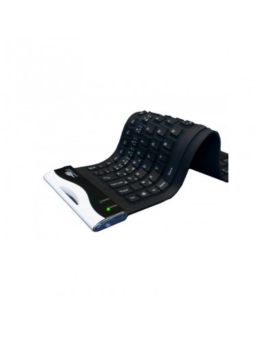 CLAVIER FLEXIBLE FILAIRE SILICONE ANTI-BACTÉRIEN - filaire - pavé numérique inclus