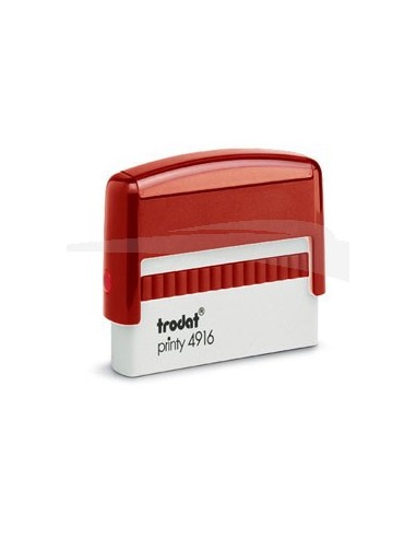 Cachet Personnalisable TRODAT 4916 format empreinte 70 mm x 10 mm 2 Lignes