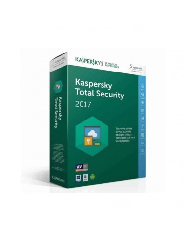 Kaspersky Total Security 2017 2 Postes / 1 An Mult (KL1919FBBFS-7MAG)