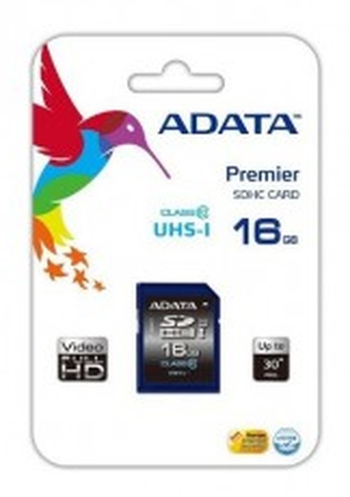 ADATA_ASDH16GUICL4 AUSDH16GCL4-RA1 MICRO SD CARD ADATA 16GB AVEC ADAPTATEUR CLASS 4