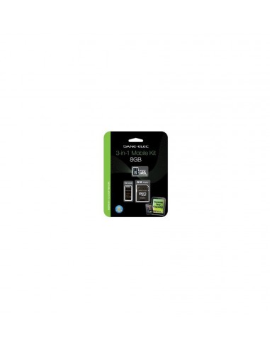 DANEELEC Carte Micro SD CL10 3IN 1 8GB (DA-3IN1C1008G-R)