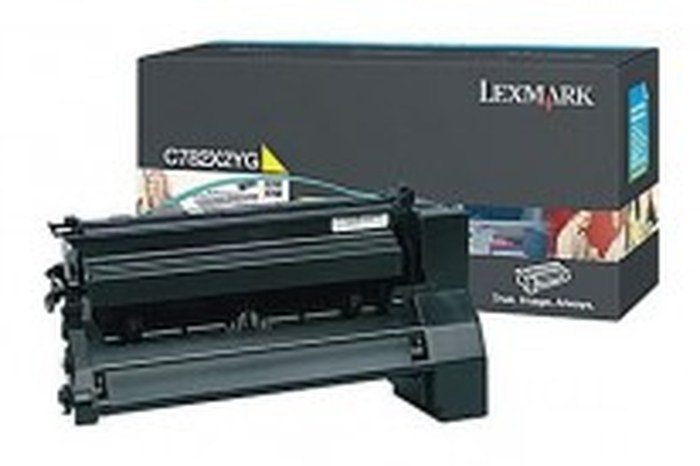 C782 TONER Jaune très haute capacité (15K) (C782X2YG)