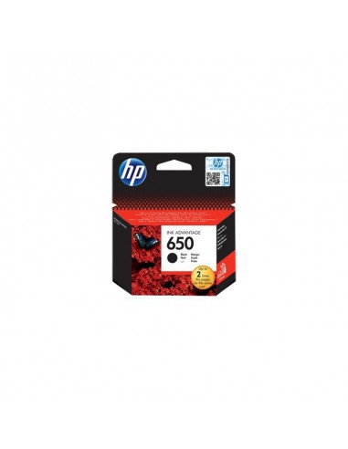 Cartouche d'encre noire HP 650 (CZ101AE)