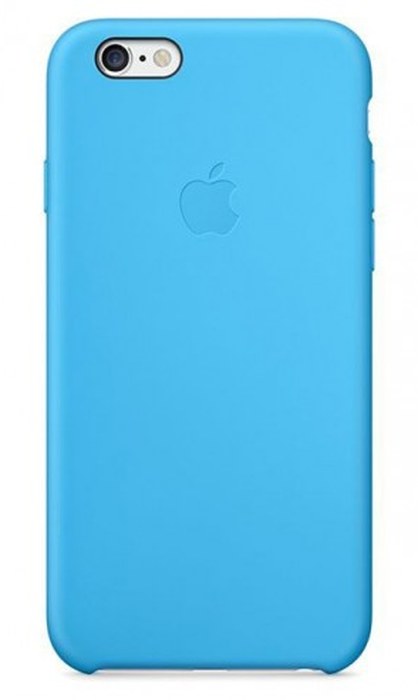 Cover APPLE pour iPhone 6 Plus en Silicone /5.5Pouce /Bleu