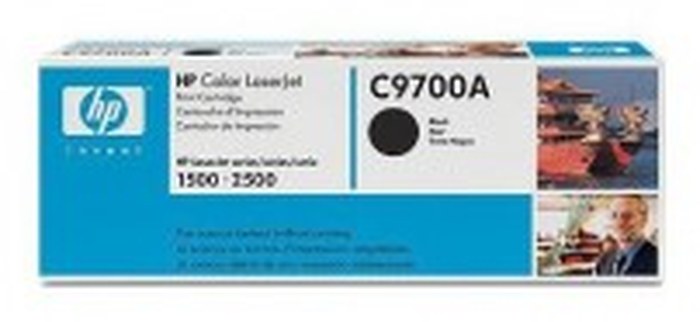 Cartouche d'encre noire HP LaserJet 121A (C9700A)