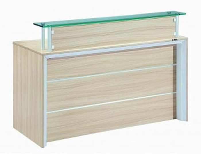 COMPTOIR DE RÉCEPTION EN BOIS MÉLAMINE PF140J48