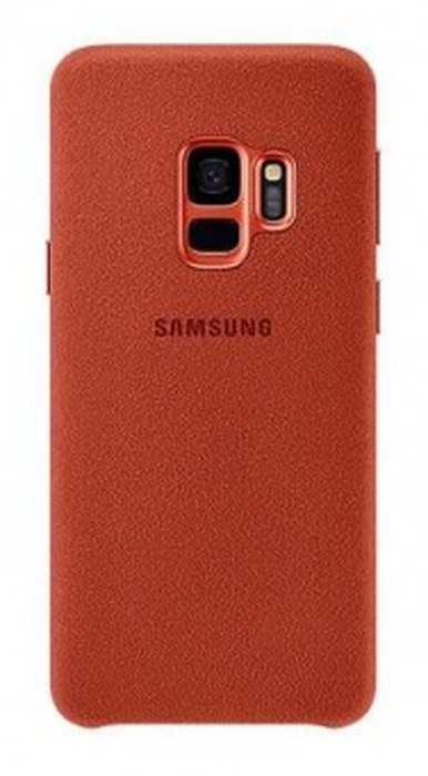 Cover SAMSUNG Alcantara /Rouge /Pour Galaxy S9