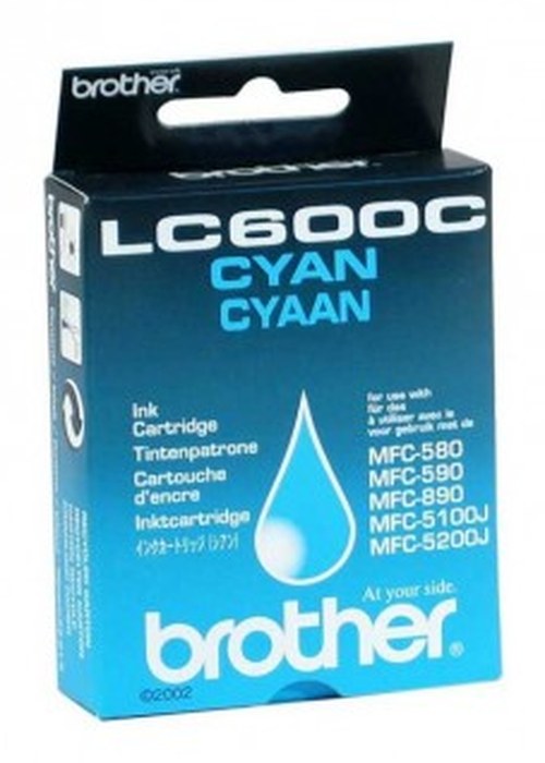 Cartouche brother LC600C CYAN