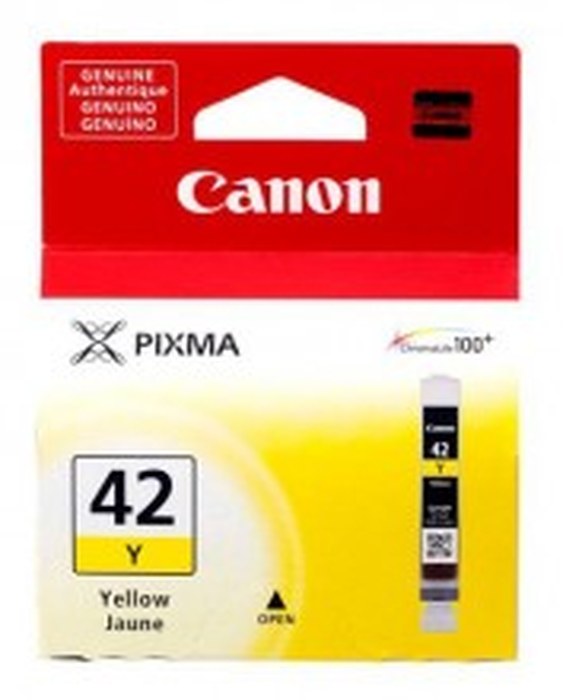 Cartouche d'encre d'origine Canon CLI-42 Y Jaune