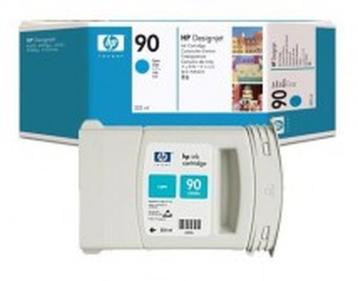 HP 90 225-ml Cyan Cartouche (C5060A)