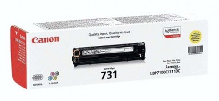 Cartouche de Toner Jaune 731 MF8280CW CANON