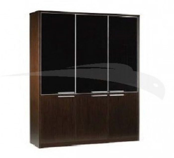 MEUBLE VITRINE EN BOIS 2000x400x1200mm HX-G301C