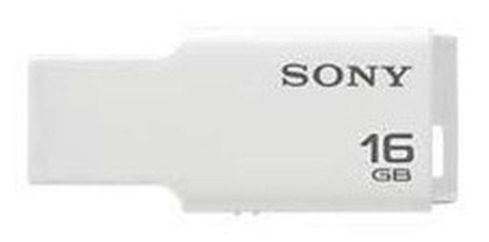 Sony Clé USB 16GB Microv USM16GM/White