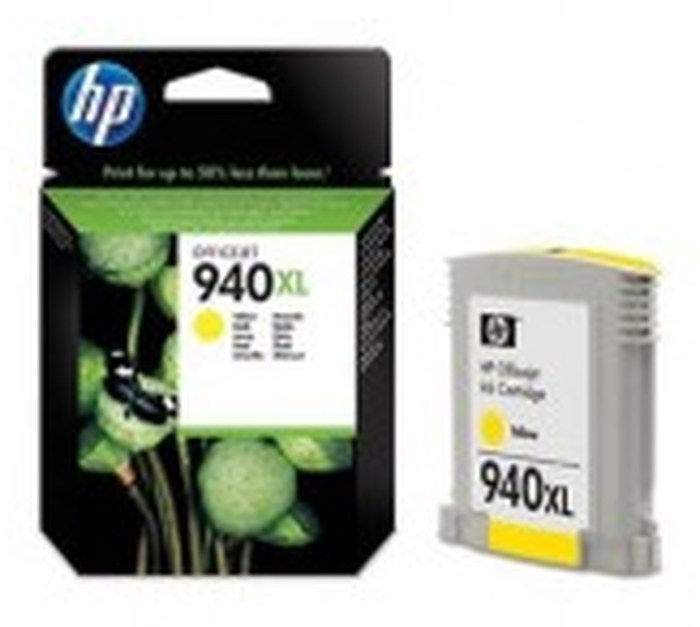 Cartouche d'encre jaune HP 940XL Officejet (C4909AE)