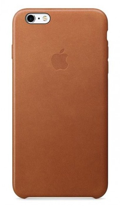 Cover APPLE pour iPhone 6s Plus en Silicone /5.5Pouce /Marron selle