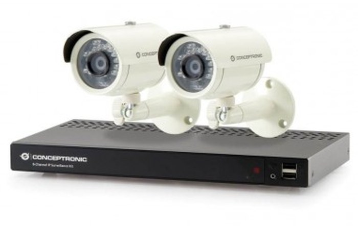 Conceptronic Kit de surveillance IP 8 canaux