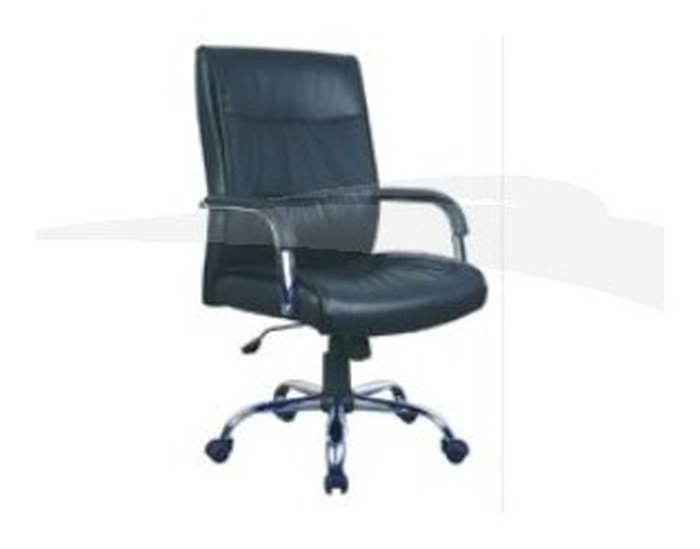 Fauteuil président en PU bordeaux NF-810HBO