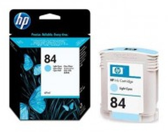 HP 84 69-ml Light Cyan Cartouche (C5017A)