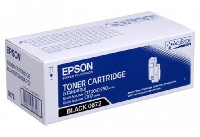 Toner Noir Capacité Standard EPSON 700 pages (C13S050672)