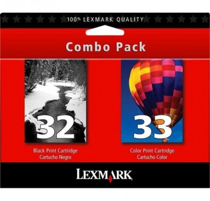 N°32, N°33 Combo Pack cartouches (noir et couleur)