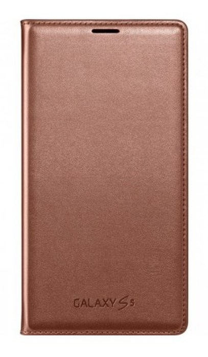 SAMSUNG FLIP COVER POUR S5 MARRON
