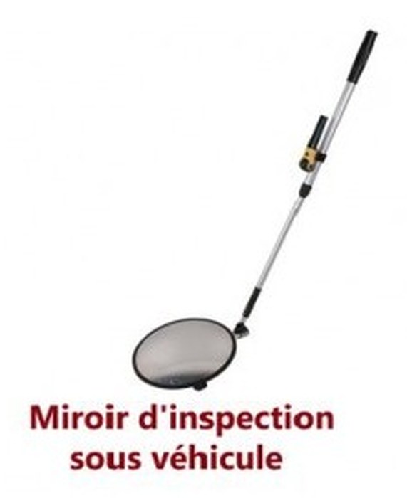 Miroir pour inspection sous véhicule