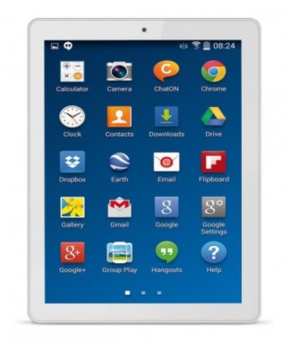 Accent - Tablette Touareg8 3G Blanche + Housse