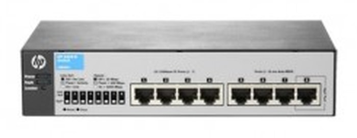Switch Administrable Ethernet à port fixe gérés par Internet v2 HP 1810-8