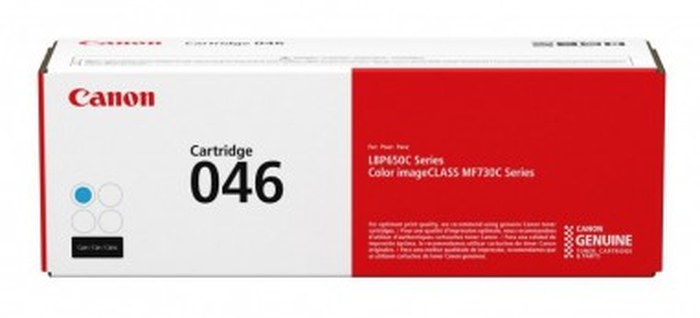 Cartouche de toner Canon Cartridge 046 Cyan - 2300 Pages (1249C002AA)